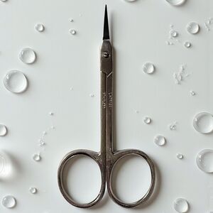 Body Tool Fine Point Nail Cuticle La Cross Stainless Steel Curved Scissor #2